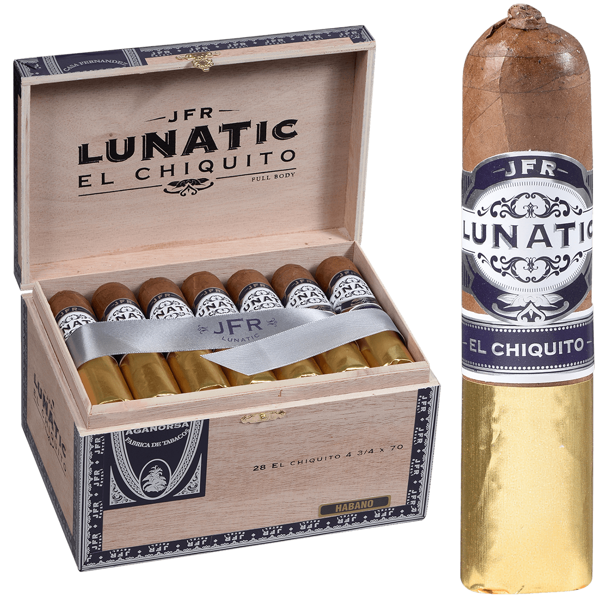 JFR Lunatic Habano El Chiquito 4.75*70