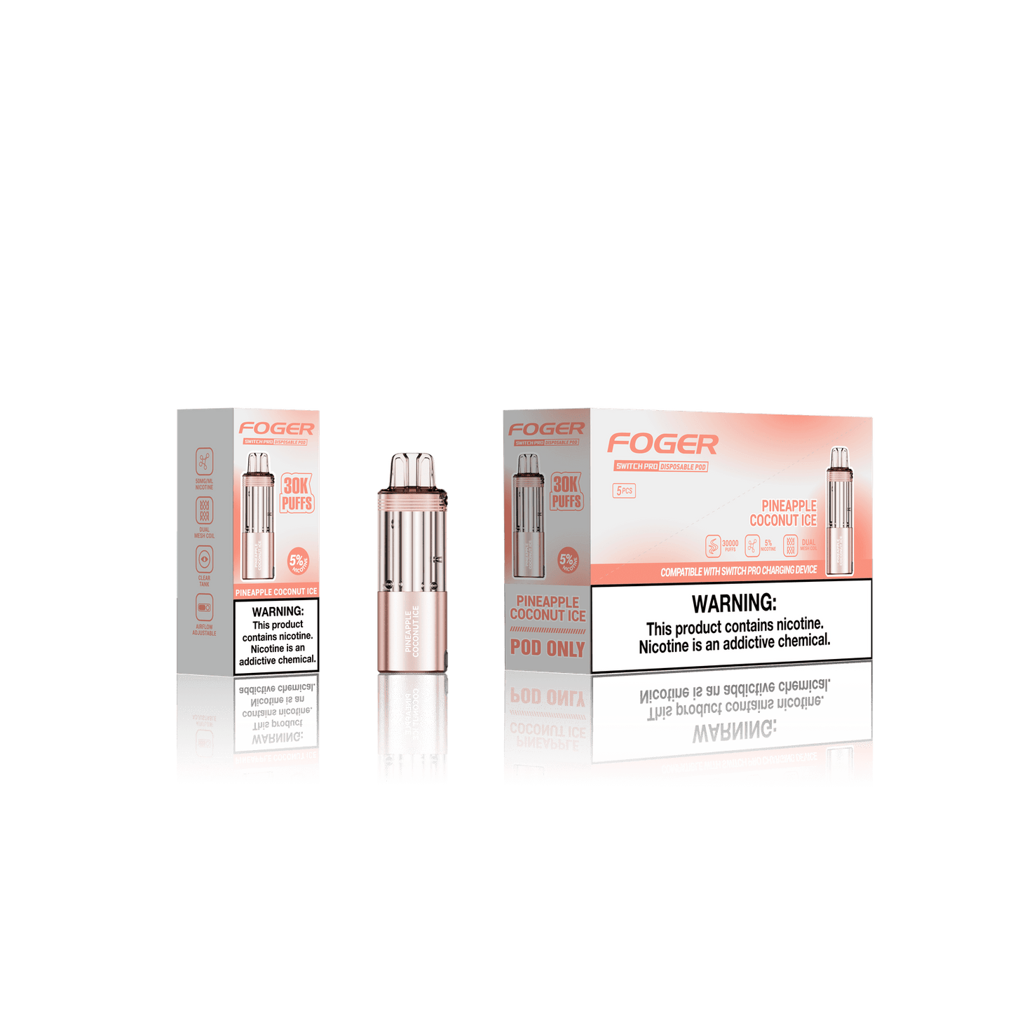 Foger 30K PODS | 5ct Box |