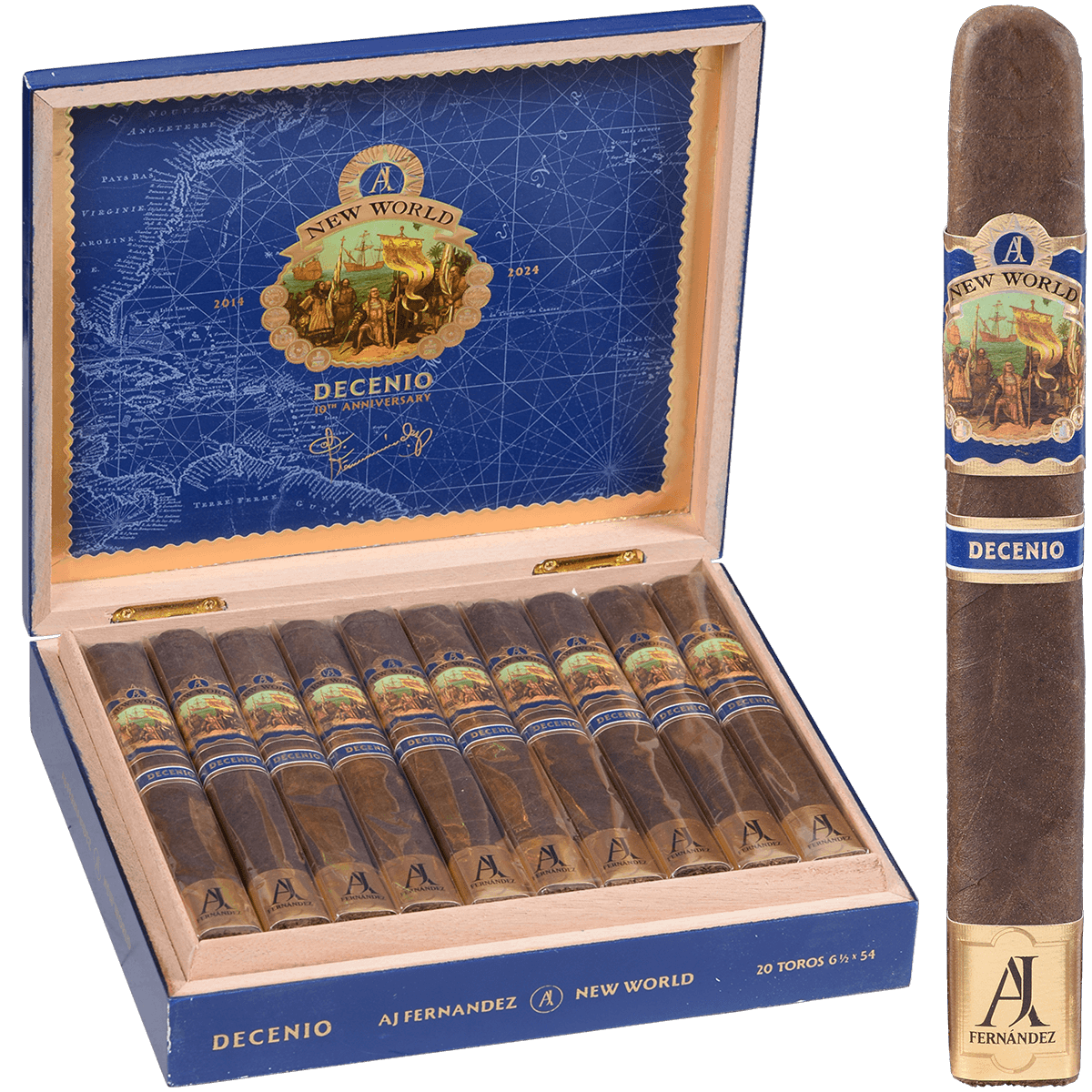 New World Decenio 10th Anniversary Toro 6.50x54