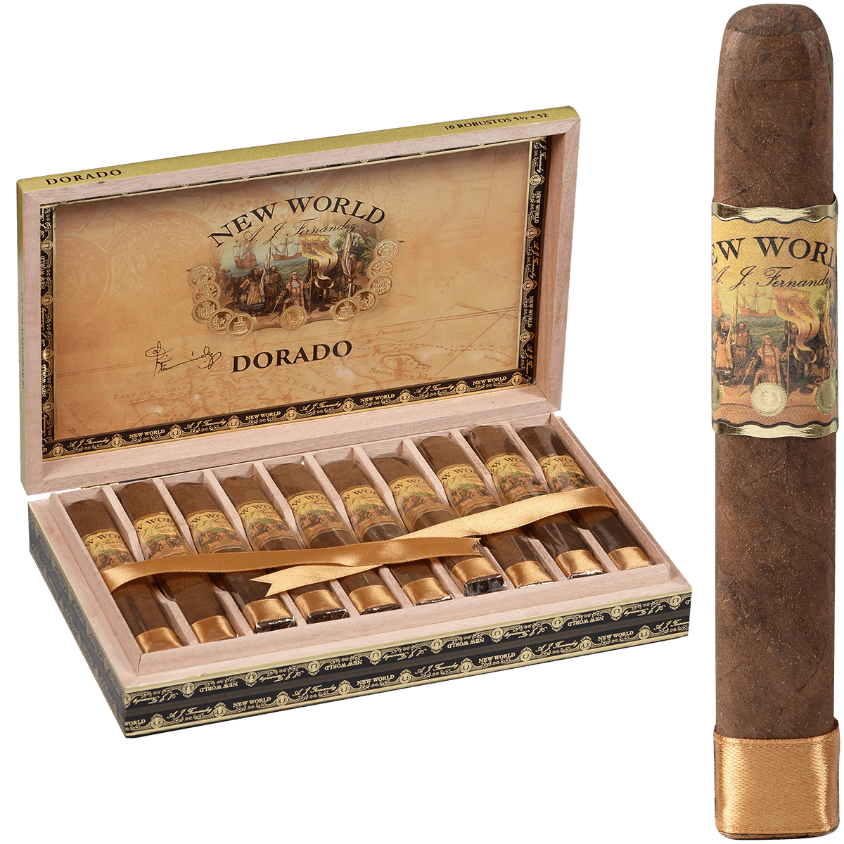 New World Dorado Robusto 5.50*52