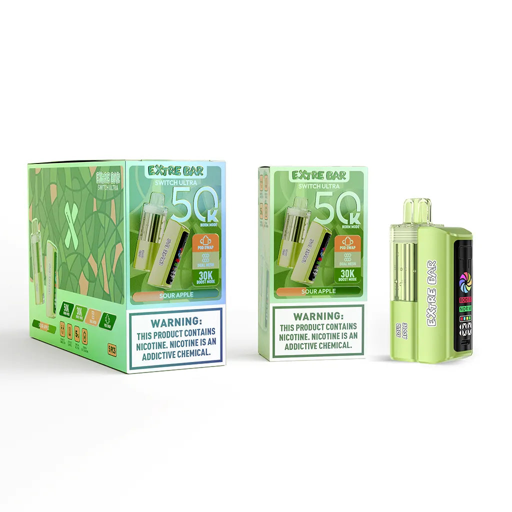 Extre Bar Switch Ultra Disposable Kit 50K Puffs