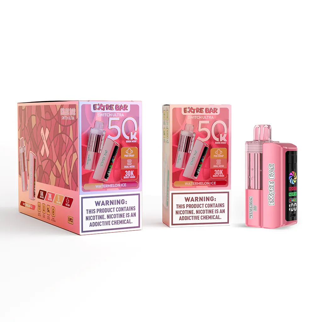 Extre Bar Switch Ultra Disposable Kit 50K Puffs