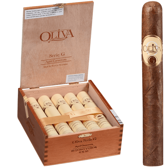 Oliva Serie O Toro Tubos 10 Ct. Box 6.00X50