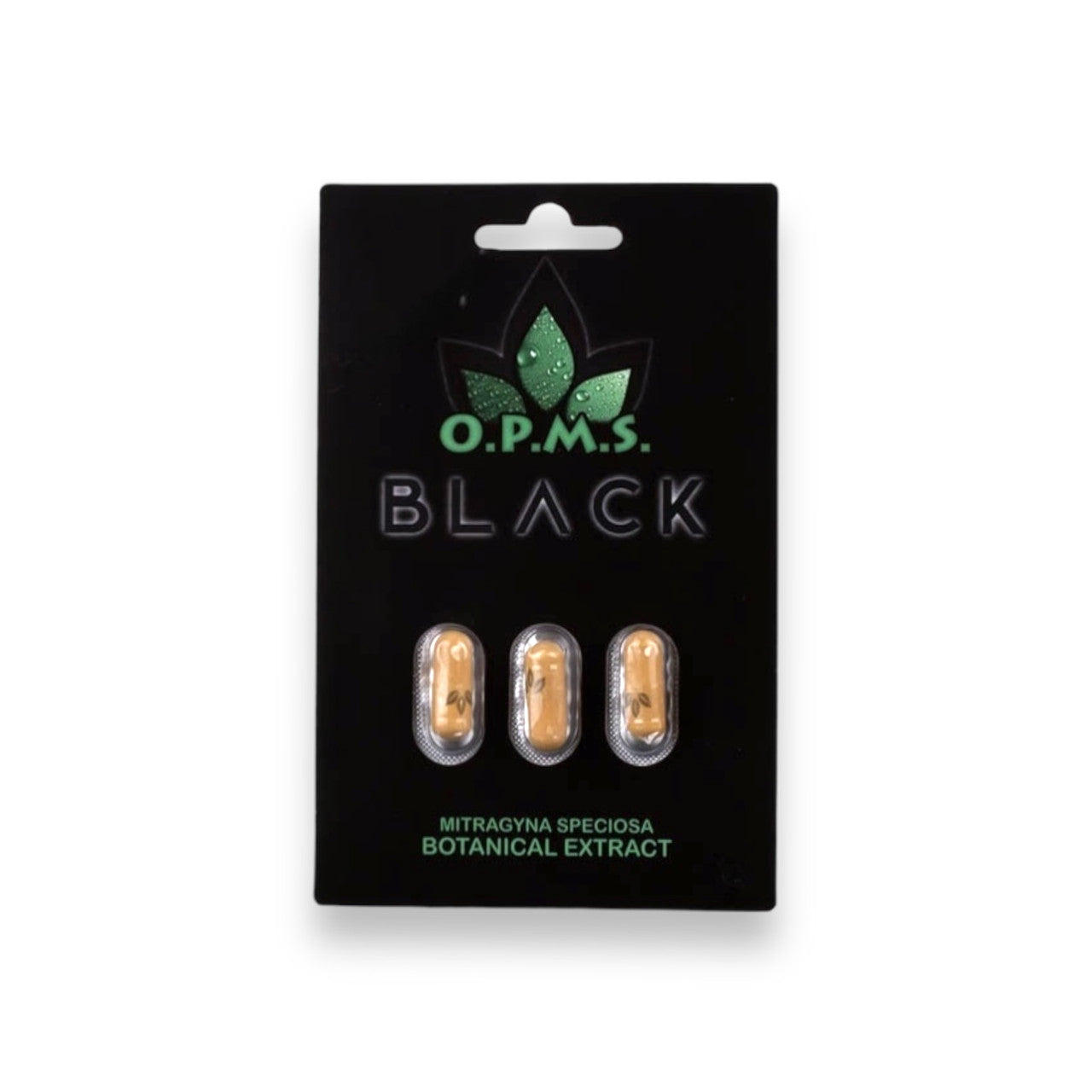 OPMS Black 3ct Pill