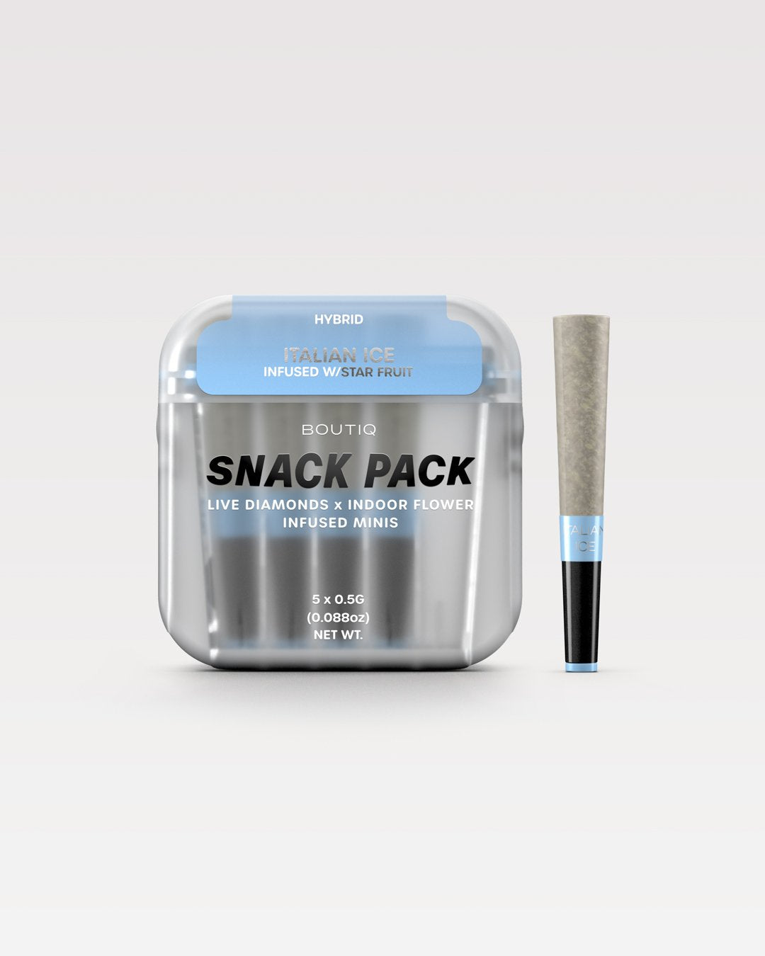 Boutiq Snack Pack Pre Roll Live Diamonds | 2.5Gram | 5ct