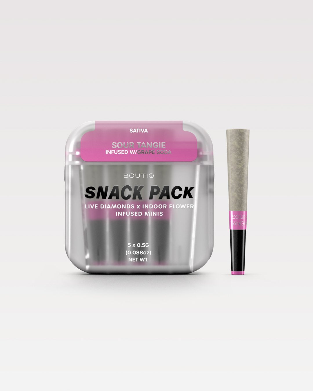 Boutiq Snack Pack Pre Roll Live Diamonds | 2.5Gram | 5ct
