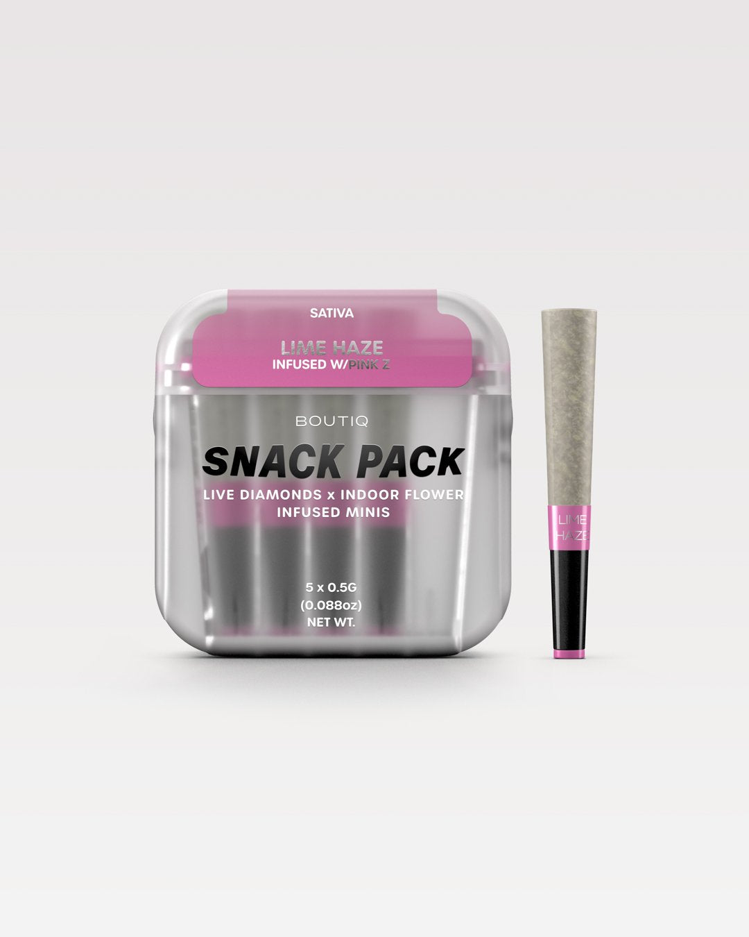 Boutiq Snack Pack Pre Roll Live Diamonds | 2.5Gram | 5ct